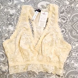 BNWT Cosabella Never Say Never Curvy Racie Racerback Bralette Size S